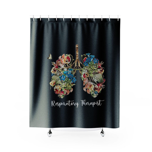 Respiratory Therapist Shower Curtains