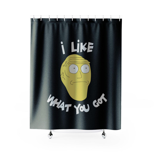 Rick And Morty Inspired Cromulan I Like What You Got Shower Curtains