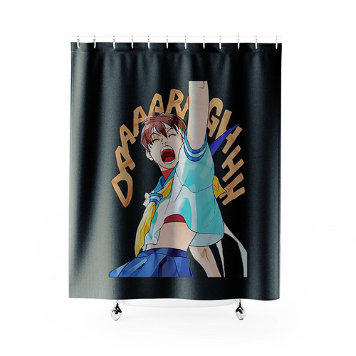 Sakura Yelling Daaaaahh Shower Curtains Sakura Yelling Daaaaahh Shower Curtains
