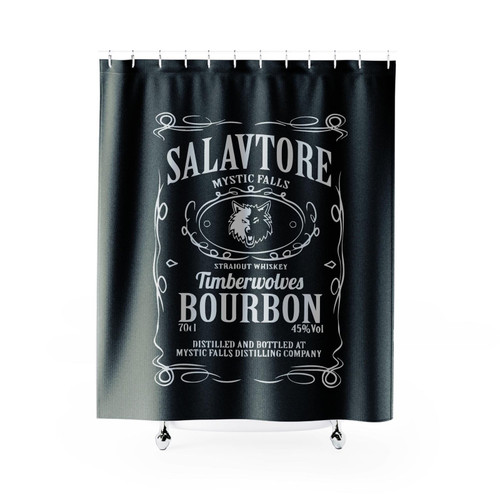 Salvatore Bourbon Vampire Diaries Shower Curtains Salvatore Bourbon Vampire Diaries Shower Curtains