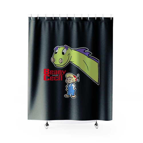 Beany And Cecil Shower Curtains