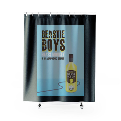 Beastie Boys Poster Brass Monkey Shower Curtains