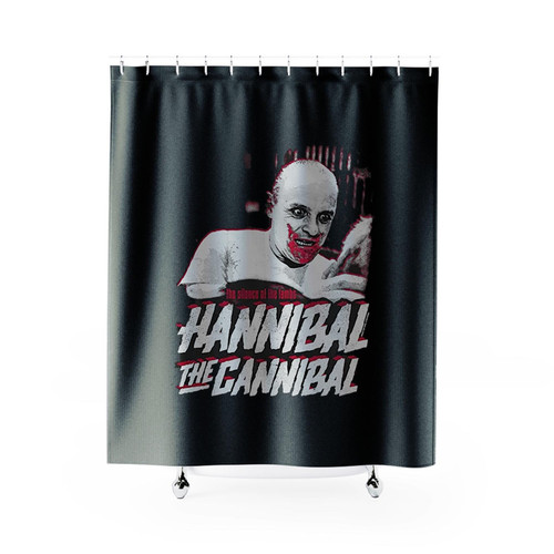 Silence Of The Lambs Hannibal The Cannibal Shower Curtains Silence Of The Lambs Hannibal The Cannibal Shower Curtains
