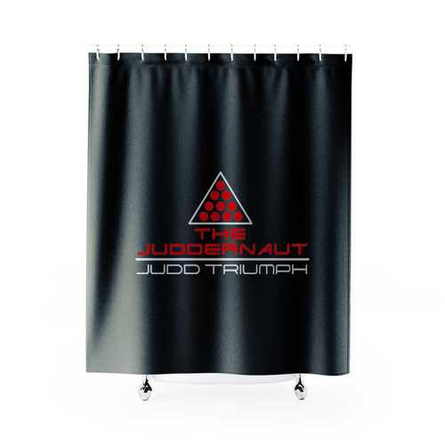 Snooker Juddernaut Judd Tribute Shower Curtains