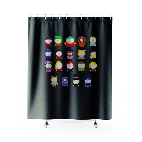 South Park South Park All Character Shower Curtains