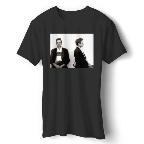 Johnny Cash Mugshot Man's T-Shirt
