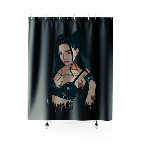 Bella Poarch Bitter As Much Shower Curtains