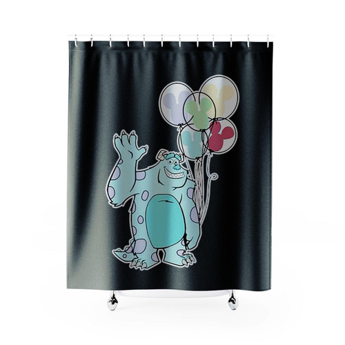 Sully Disney Monsters Inc Shower Curtains