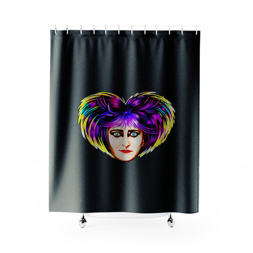 Susan Janet Ballion Siouxsie Art Shower Curtains
