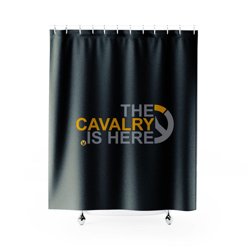 The Cavalry Is Here Overwatch Shower Curtains
