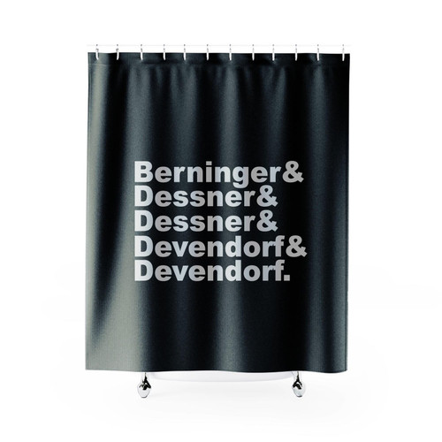 The National Band Line Up Shower Curtains