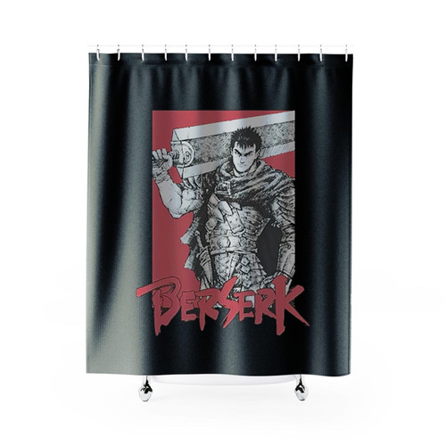 Beserk Guts Black Swordsman Shower Curtains
