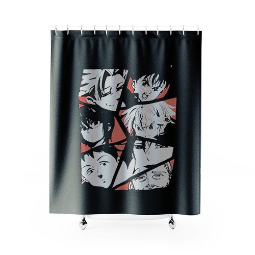 The Seven Deadly Sins Logo Shower Curtains The Seven Deadly Sins Logo Shower Curtains