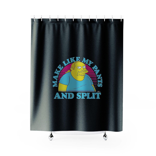 The Simpsons Comic Book Guy Make Shower Curtains