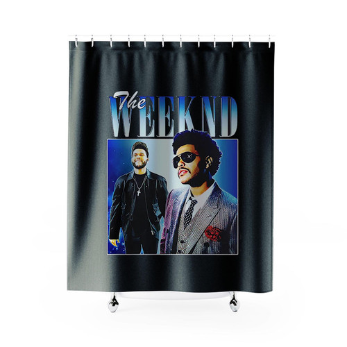The Weeknd Vintage Shower Curtains