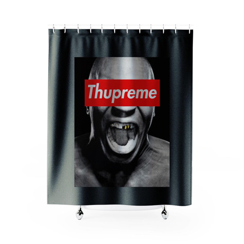 Thupreme Mike Tyson Boxing Champion Funny Shower Curtains