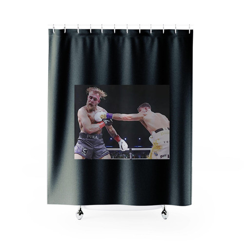 Tommy Fury Jake Paul Shower Curtains Tommy Fury Jake Paul Shower Curtains
