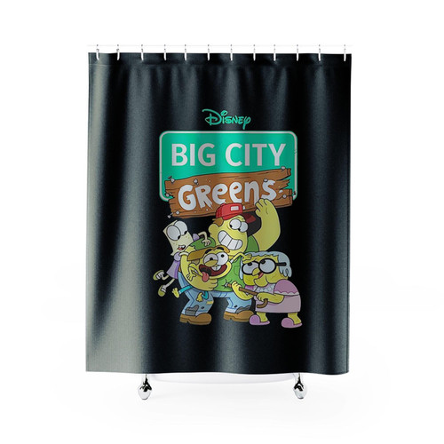 Big City Greens Cute Characters Shower Curtains