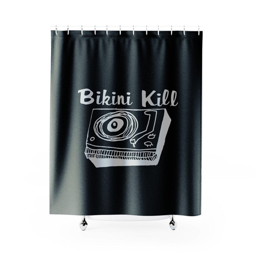 Bikini Kill Band Logo Shower Curtains