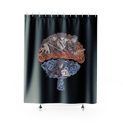 Uchiha Clan Madara Sasuke Itachi Obito Shower Curtains
