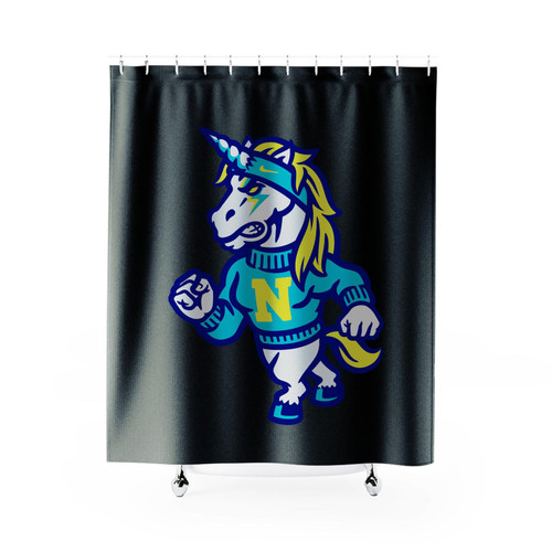 Unicorn Mascot I Did For The Swoosh Shower Curtains