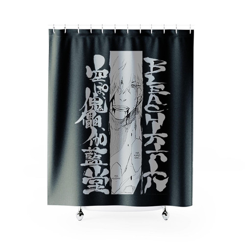 Urahara Kisuke Logo Art Shower Curtains