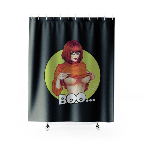 Velma Boo Shower Curtains