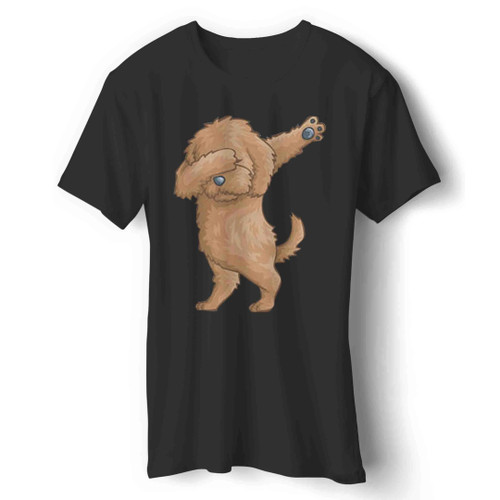 Funny Dabbing Golden Doodle Dob Man's T-Shirt