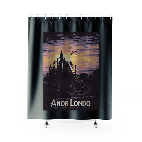 Visit Anor Londo Shower Curtains