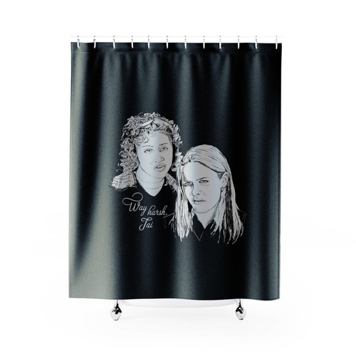 Way Harsh Tai Clueless Cher Horowitz 90S Funny Shower Curtains