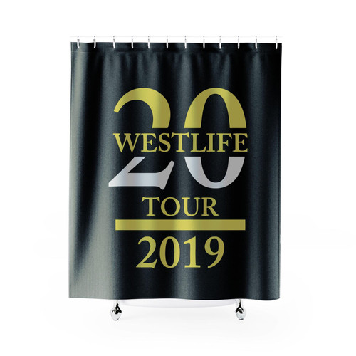 Westlife Concert Tour 2019 Shower Curtains