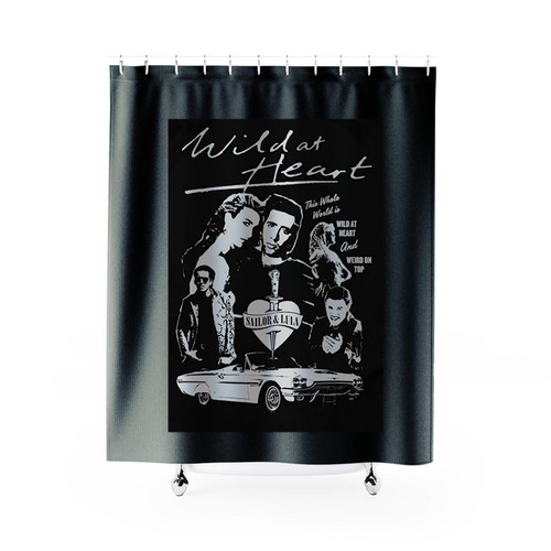 Wild At Heart Sailor And Lula Shower Curtains