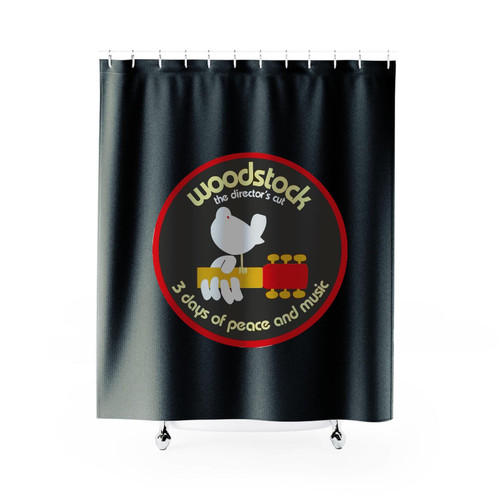 Woodstock Music Festival Inspired Shower Curtains