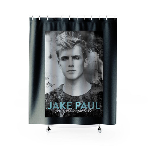 You Gotta Want It Jake Paul Shower Curtains