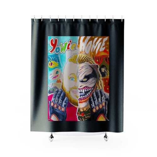 Yowie Wowie Bray Wyatt Shower Curtains