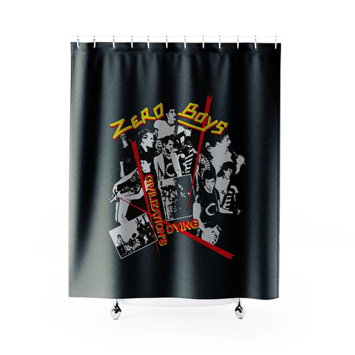Zero Boys Civilizations Dying Shower Curtains