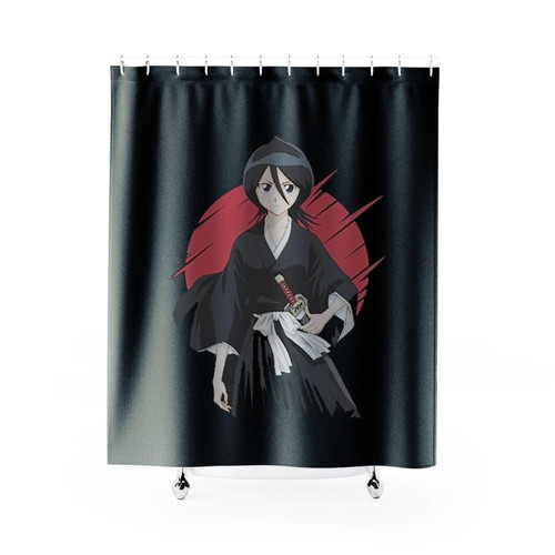 Bleach Anime Rukia Kuchiki Shower Curtains