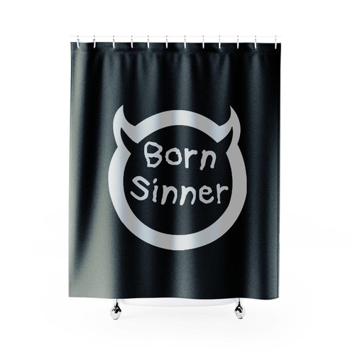 Born Sinner J Cole Inspired Shower Curtains Born Sinner J Cole Inspired Shower Curtains