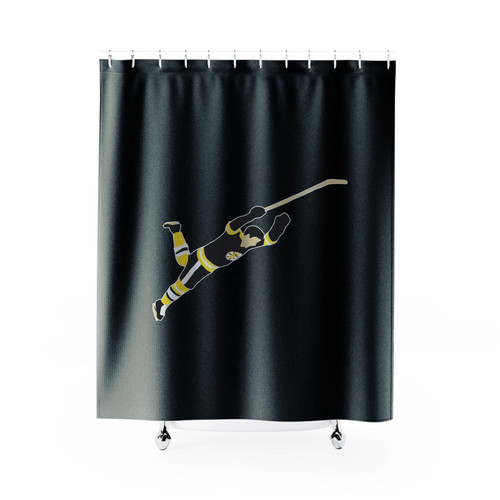 Boston Bobby Orr The Dive Shower Curtains
