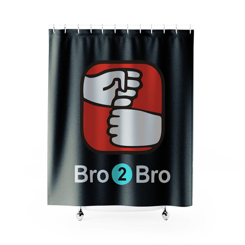 Bro 2 Bro Shower Curtains