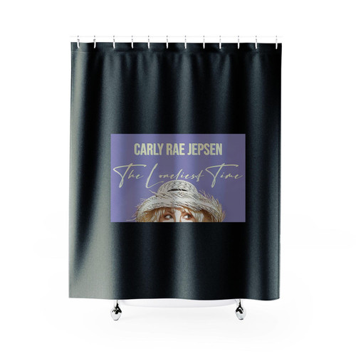Carly Rae Jepsen Talking To Yourself Shower Curtains