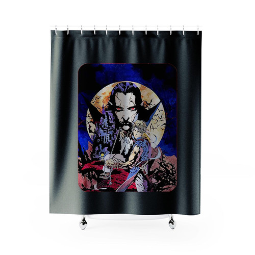 Castle Vania Dracula Super Famicom Shower Curtains