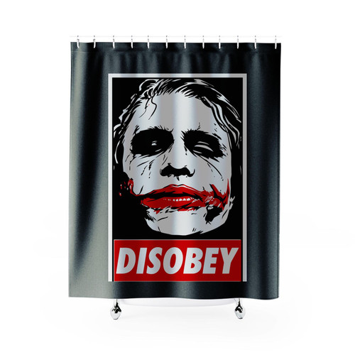 Chaos And Disobey Shower Curtains