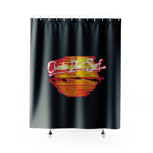 Charlie Dont Surf Shower Curtains