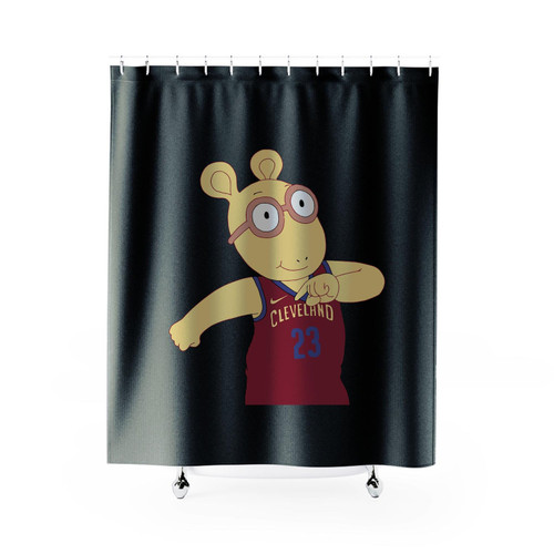 Childhood King James Cavs Shower Curtains