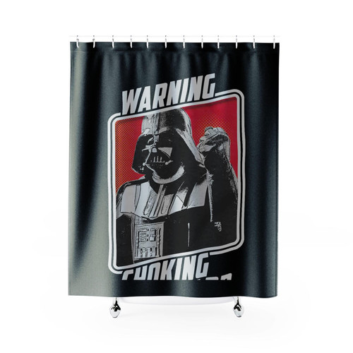Choke Hazard Offensive Shower Curtains
