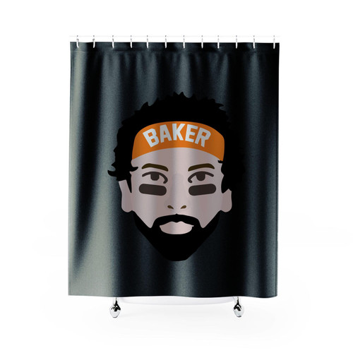 Cleveland Baker Face Shower Curtains