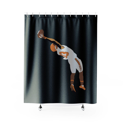 Cleveland Odell The Catch Shower Curtains
