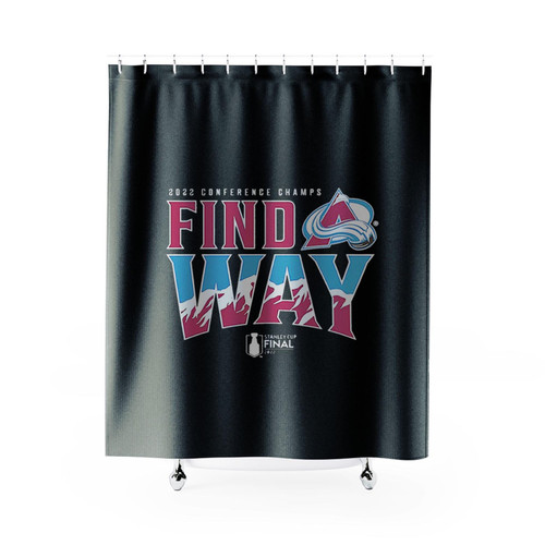Colorado Avalanche Avalanche Western Conference Shower Curtains Colorado Avalanche Avalanche Western Conference Shower Curtains