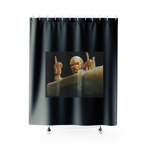 Colossal Titan Attack On Titans Shower Curtains